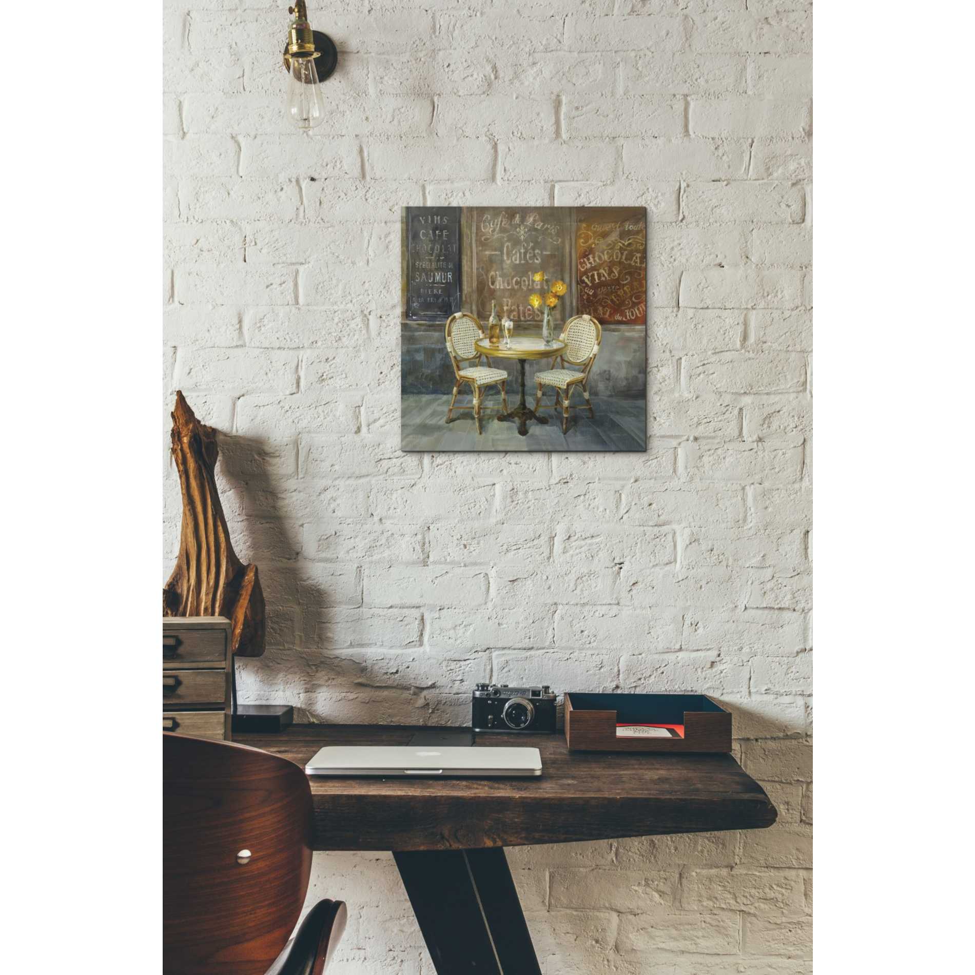 'French Cafe' by Danhui Nai, Canvas Wall Art,12 x 12