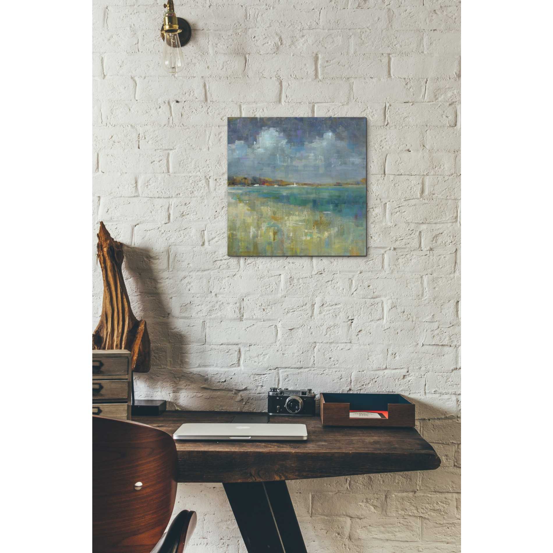 'Sky and Sea Crop' by Danhui Nai, Canvas Wall Art,12 x 12