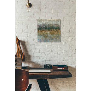 'Abstract Rain' by Danhui Nai, Canvas Wall Art,12 x 12