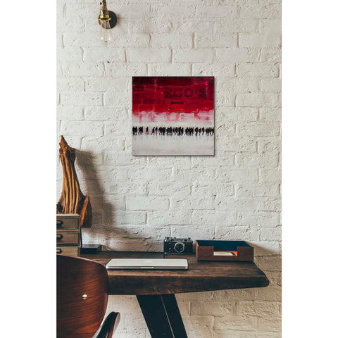 Image of 'EGO'S' by DB Waterman, Canvas Wall Art,12 x 12