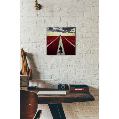 Image of 'WE'LL MEET AGAIN' by DB Waterman, Canvas Wall Art,12 x 12