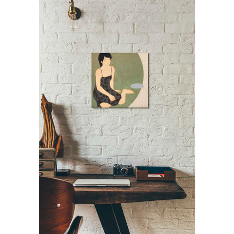 Image of 'Waka Kaede' by Sai Tamiya, Canvas Wall Art,12 x 12