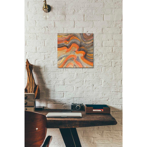 Image of 'Floating Lava' by Albena Hristova, Canvas Wall Art,12 x 12