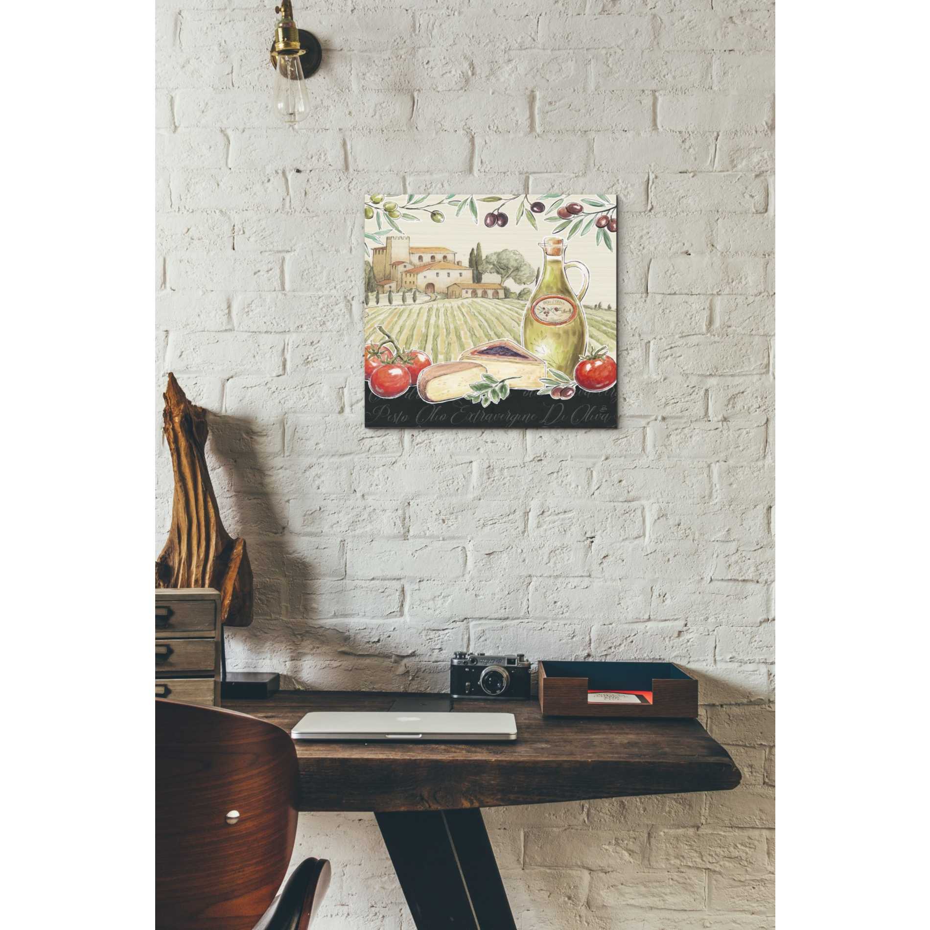 'Tuscan Flavor III' by Daphne Brissonet, Canvas Wall Art,12 x 12