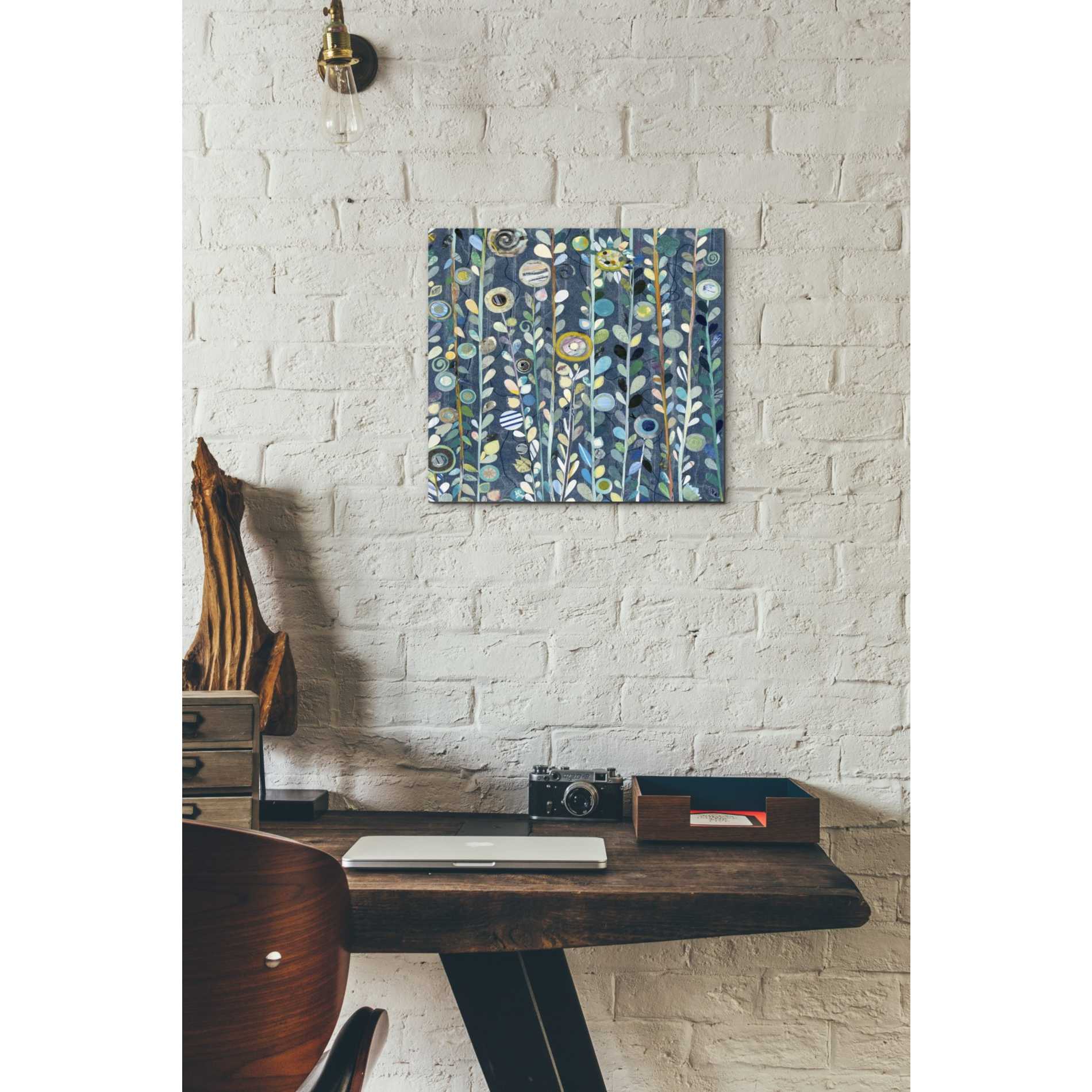 'Navy Blue Sky Crop' by Candra Boggs, Canvas Wall Art,12 x 12