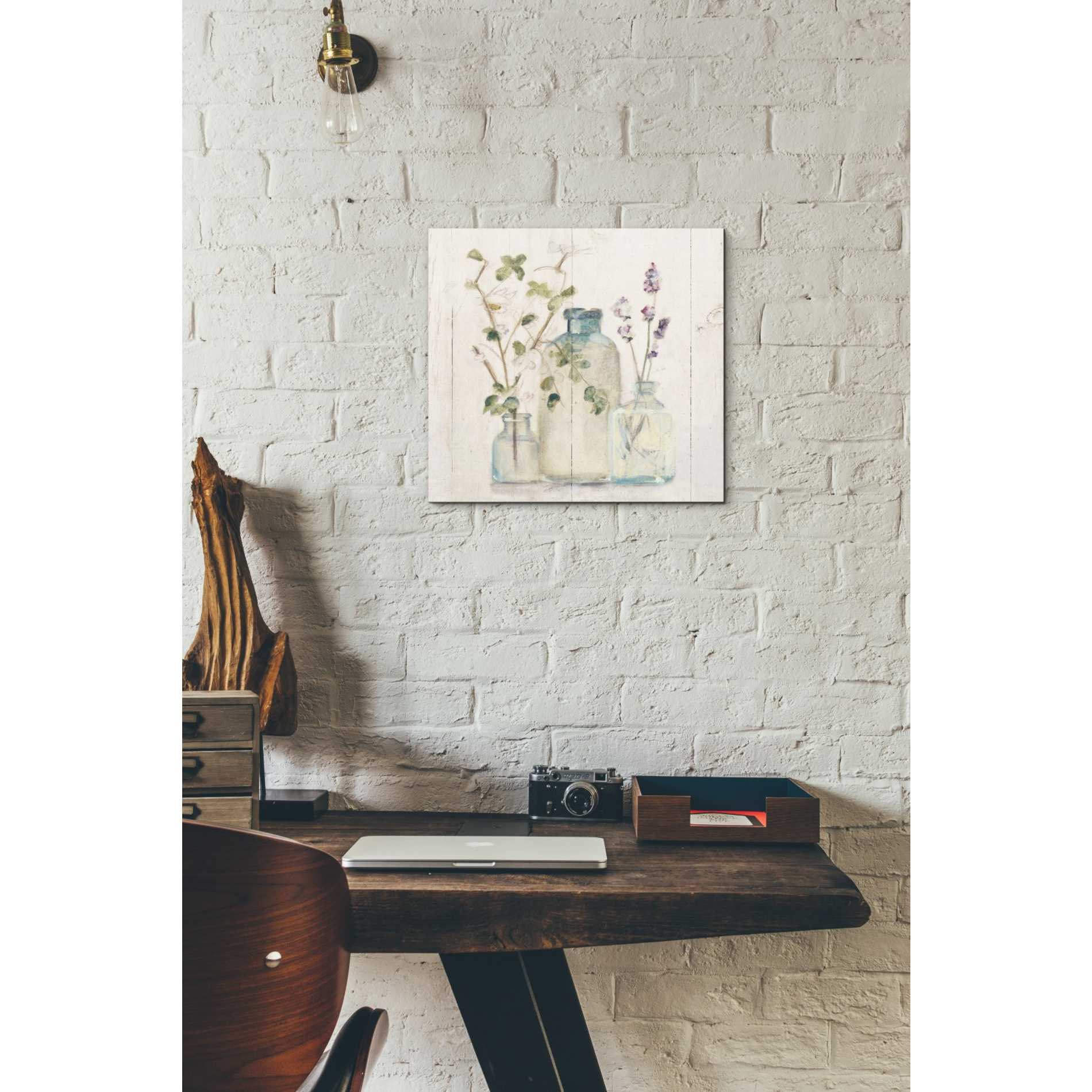 'Blossoms on Birch V' by Cheri Blum, Canvas Wall Art,12 x 12