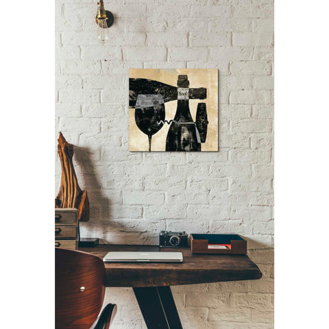Image of 'Wine Selection I' by Daphne Brissonet, Canvas Wall Art,12 x 12