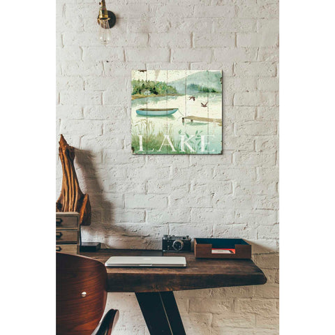 Image of 'Lakeside II' by Daphne Brissonet, Canvas Wall Art,12 x 12