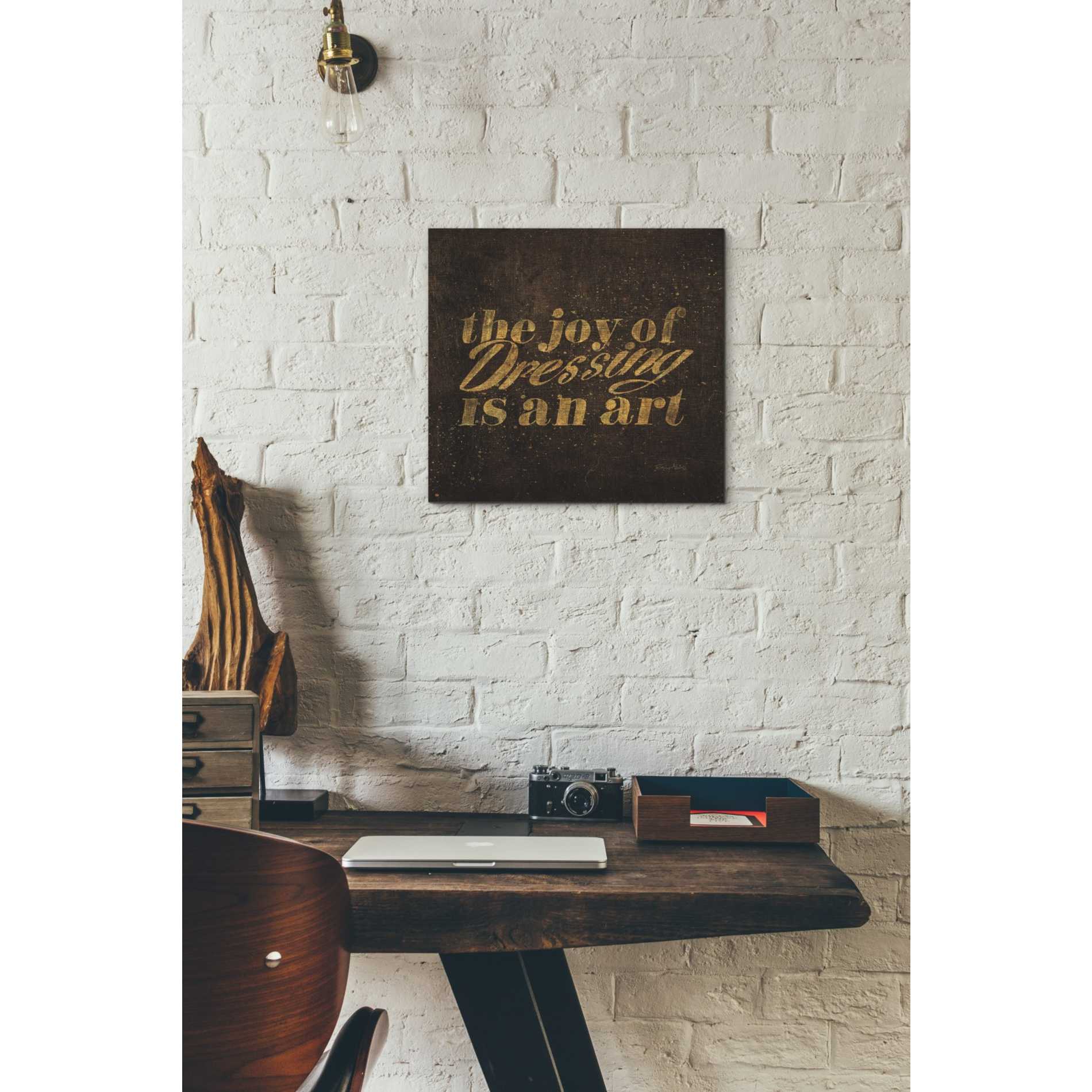 'Shoe Fetish Quotes V' by Emily Adams, Canvas Wall Art,12 x 12