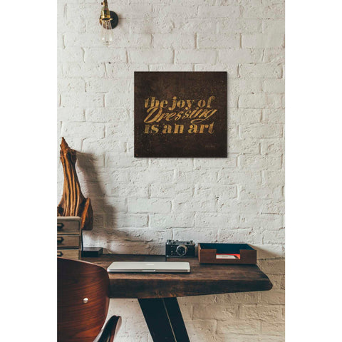 Image of 'Shoe Fetish Quotes V' by Emily Adams, Canvas Wall Art,12 x 12