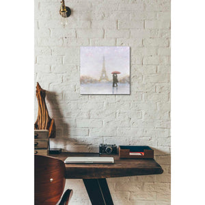 'Eiffel Romance' by Marco Fabiano, Canvas Wall Art,12 x 12