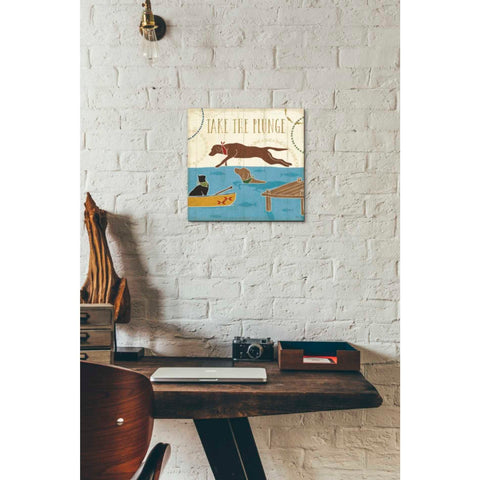 Image of 'Lake Pals VI' by Veronique Charron, Canvas Wall Art,12 x 12