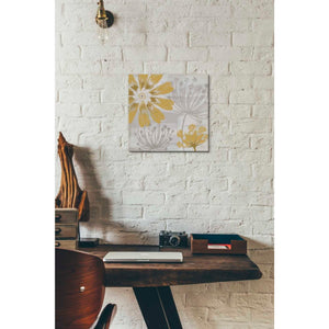 'Flowers in the Wind I' by Veronique Charron, Canvas Wall Art,12 x 12