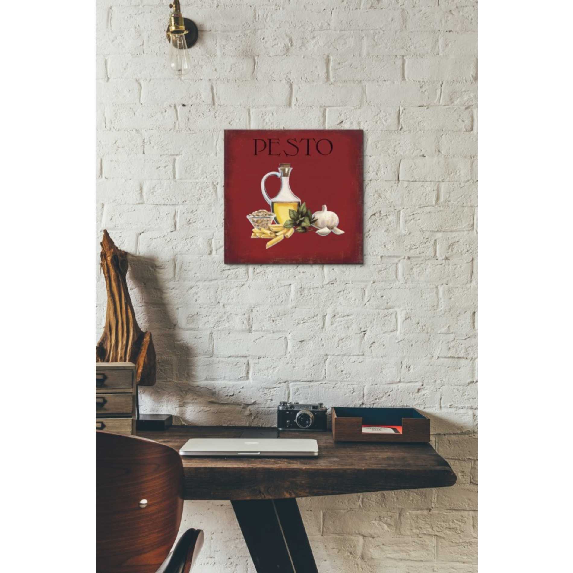 'Italian Cuisine II' by Marco Fabiano, Canvas Wall Art,12 x 12