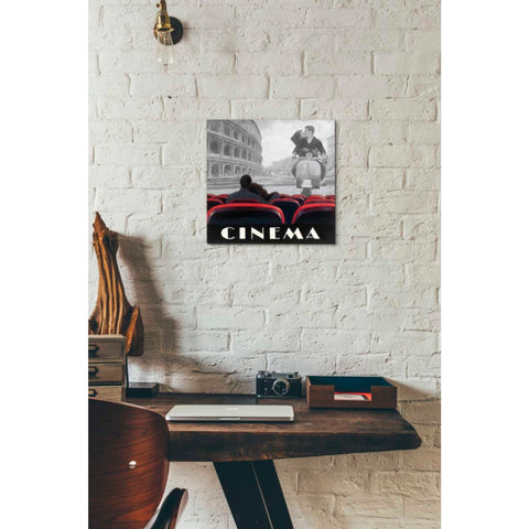 Image of 'Cinema Roma' by Marco Fabiano, Canvas Wall Art,12 x 12