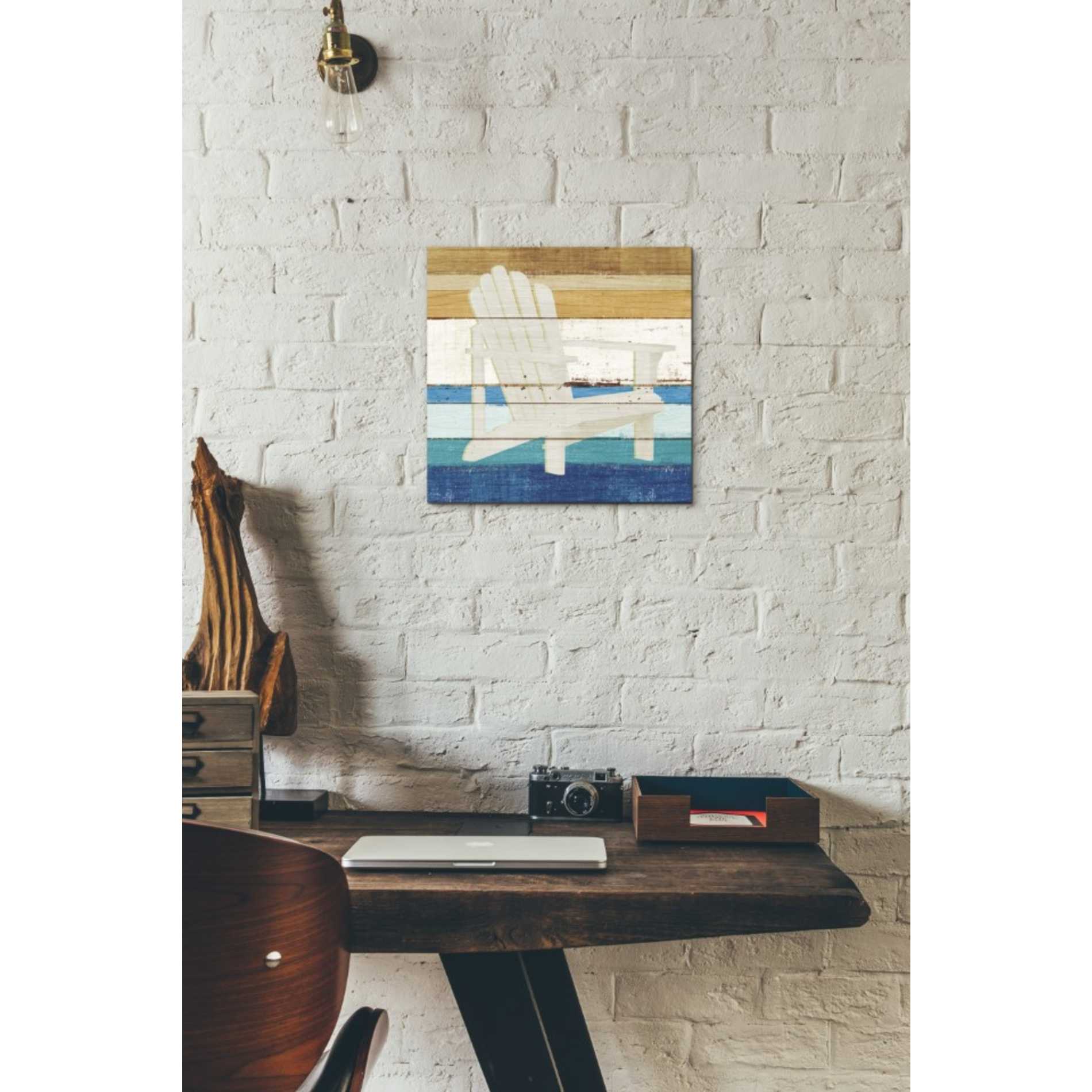 'Beachscape IV' by Michael Mullan, Canvas Wall Art,12 x 12