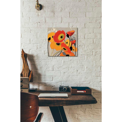 Image of 'Mango Tango I' by Shirley Novak, Canvas Wall Art,12 x 12