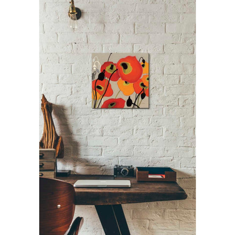 Image of 'Mango Tango II' by Shirley Novak, Canvas Wall Art,12 x 12