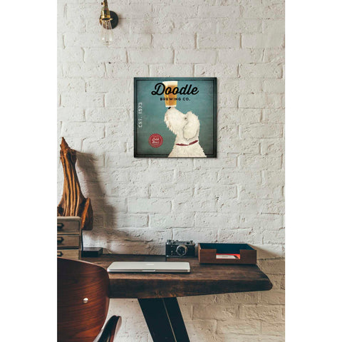 Image of 'Doodle Beer' by Ryan Fowler, Canvas Wall Art,12 x 12