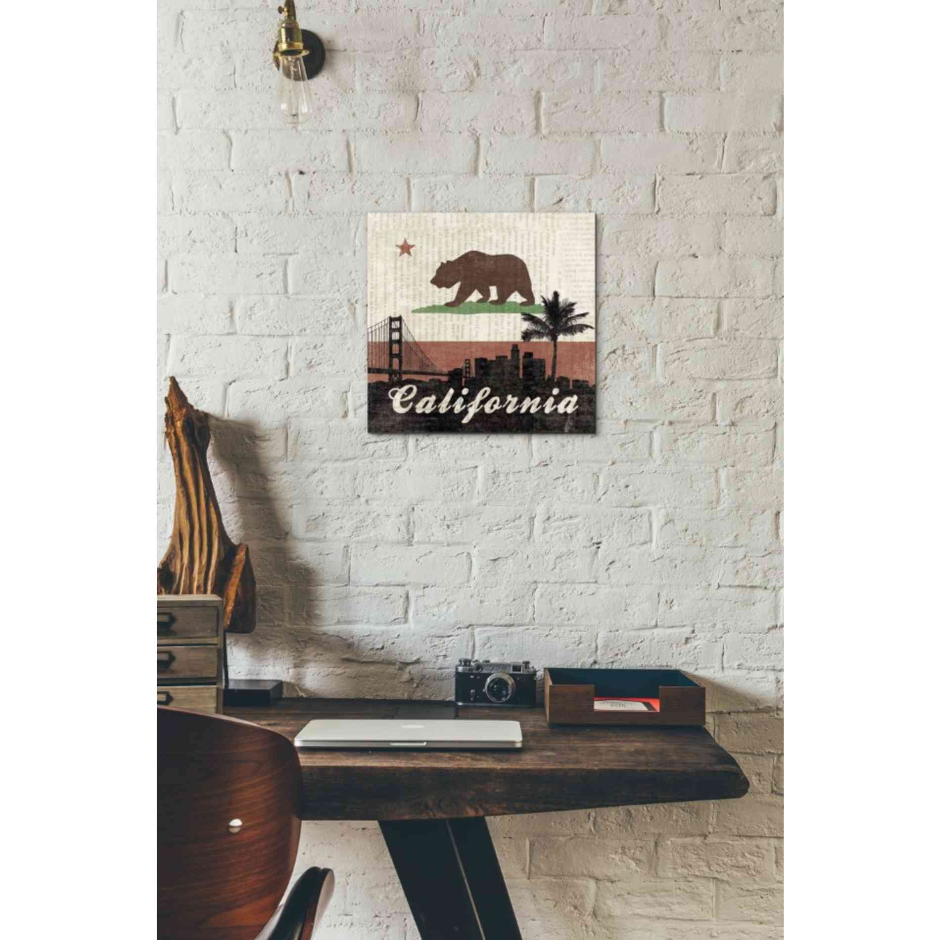 'California' by Moira Hershey, Canvas Wall Art,12 x 12