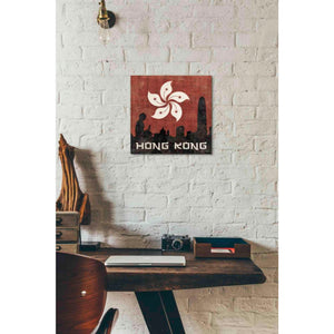 'Hong Kong' by Moira Hershey, Canvas Wall Art,12 x 12