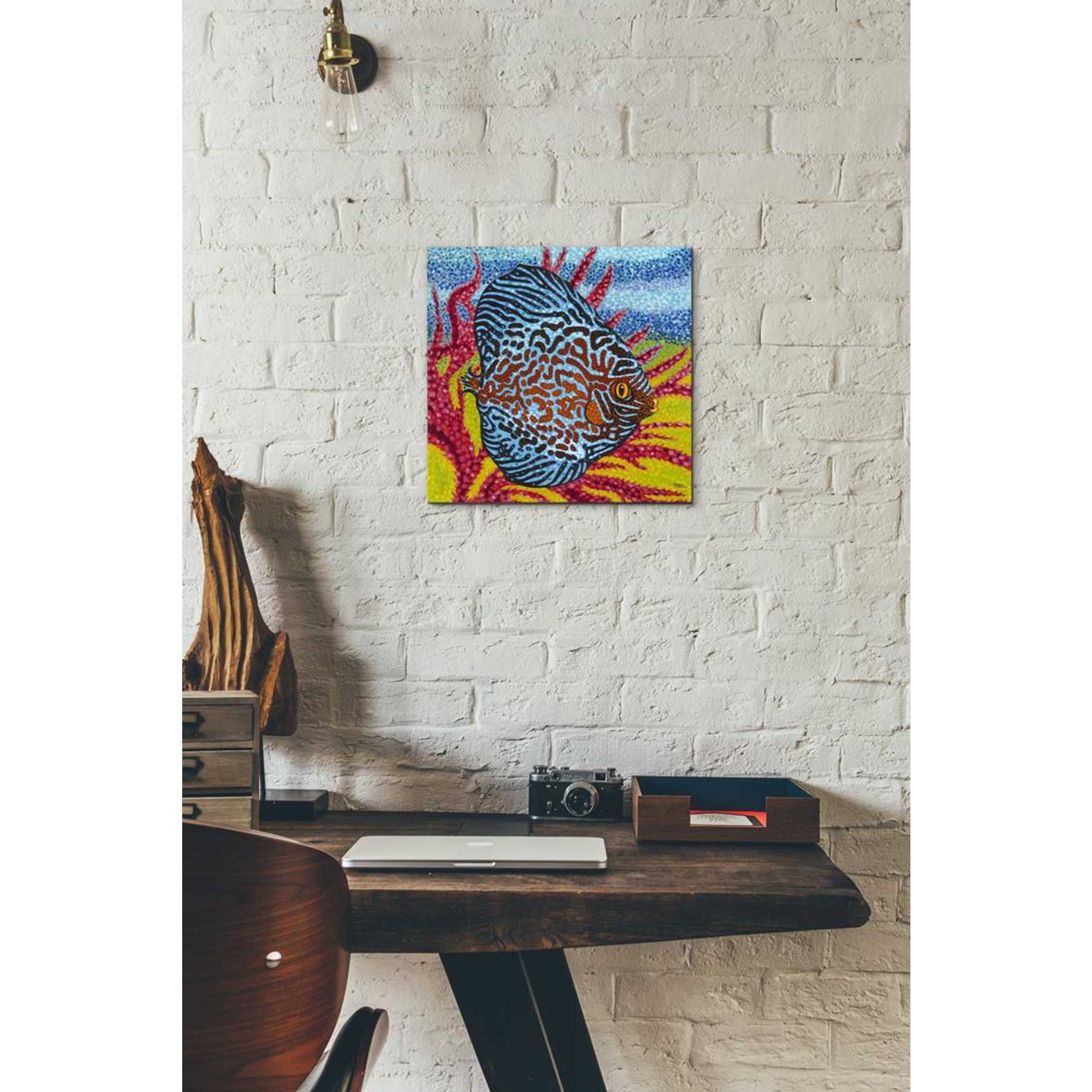 'Brilliant Tropical Fish II' by Carolee Vitaletti Giclee Canvas Wall Art