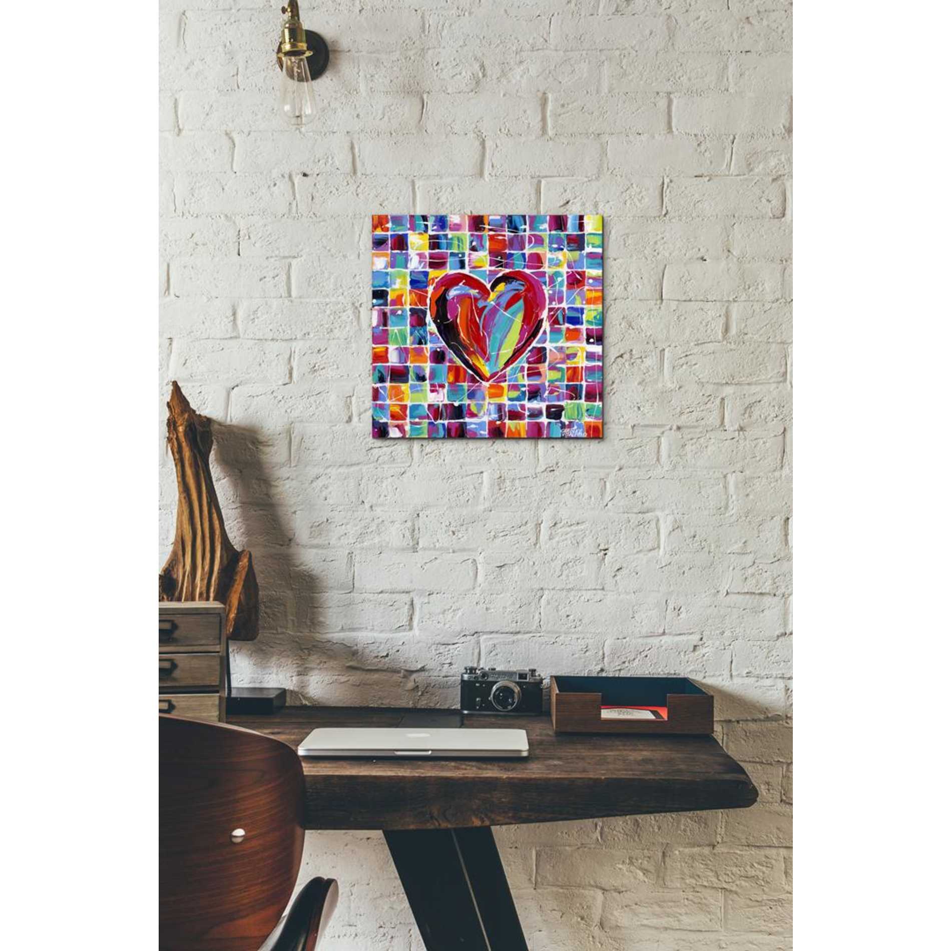 'Hearts of a Different Color II' by Carolee Vitaletti Giclee Canvas Wall Art