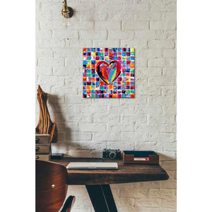 'Hearts of a Different Color II' by Carolee Vitaletti Giclee Canvas Wall Art