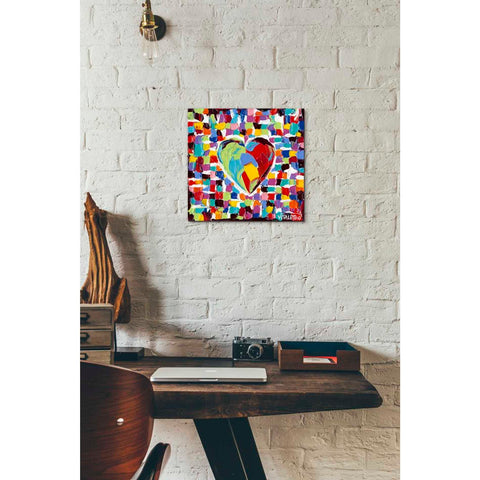 Image of 'Mosaic Heart I' by Carolee Vitaletti Giclee Canvas Wall Art