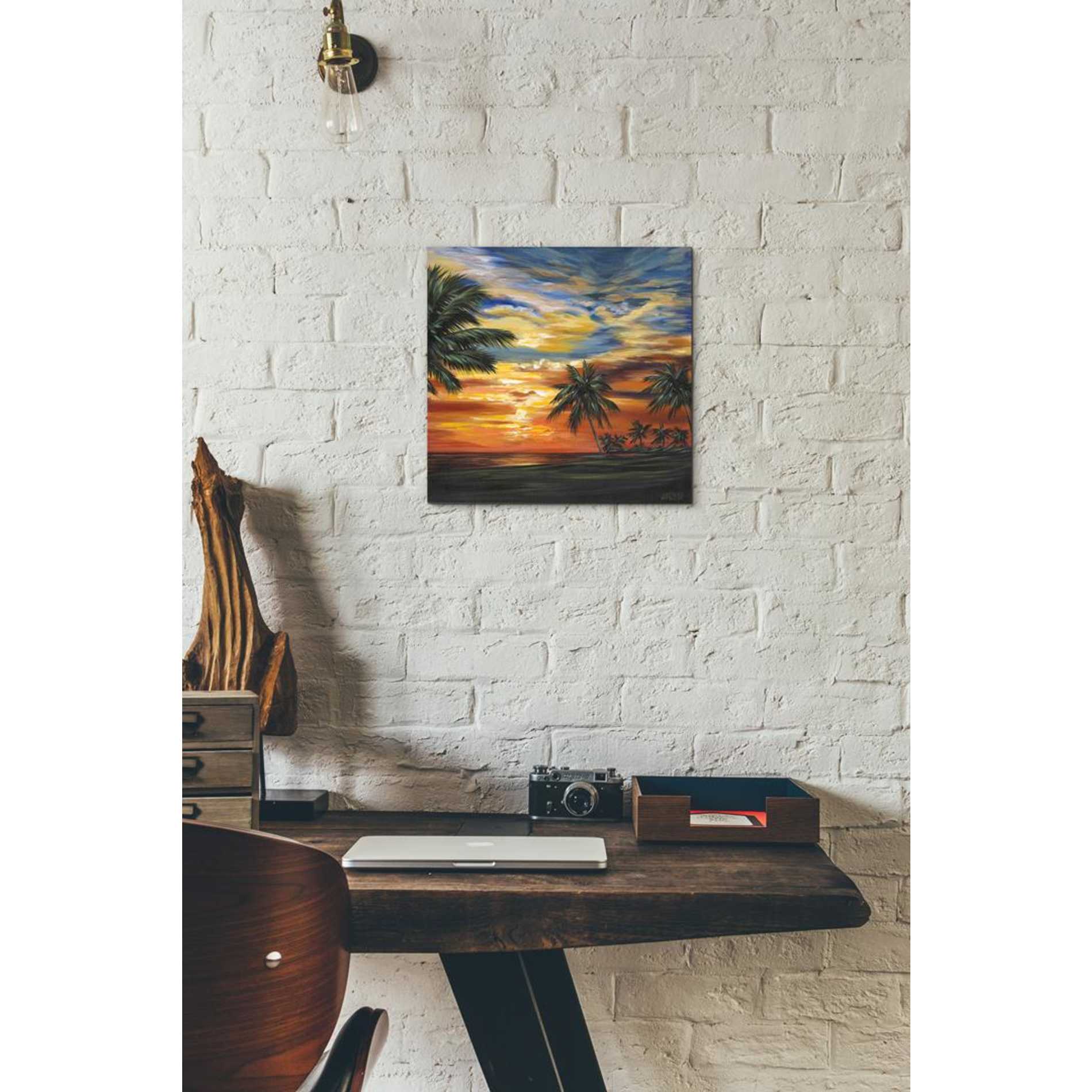 'Stunning Tropical Sunset II' by Carolee Vitaletti Giclee Canvas Wall Art