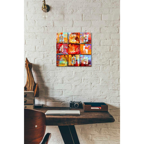 Image of 'The Ninth Block' by Erin Ashley Canvas Wall Art,12 x 12