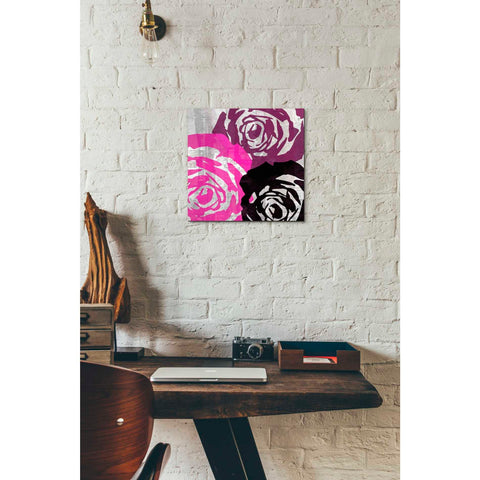 Image of 'Bloomer Squares V' by James Burghardt Giclee Canvas Wall Art