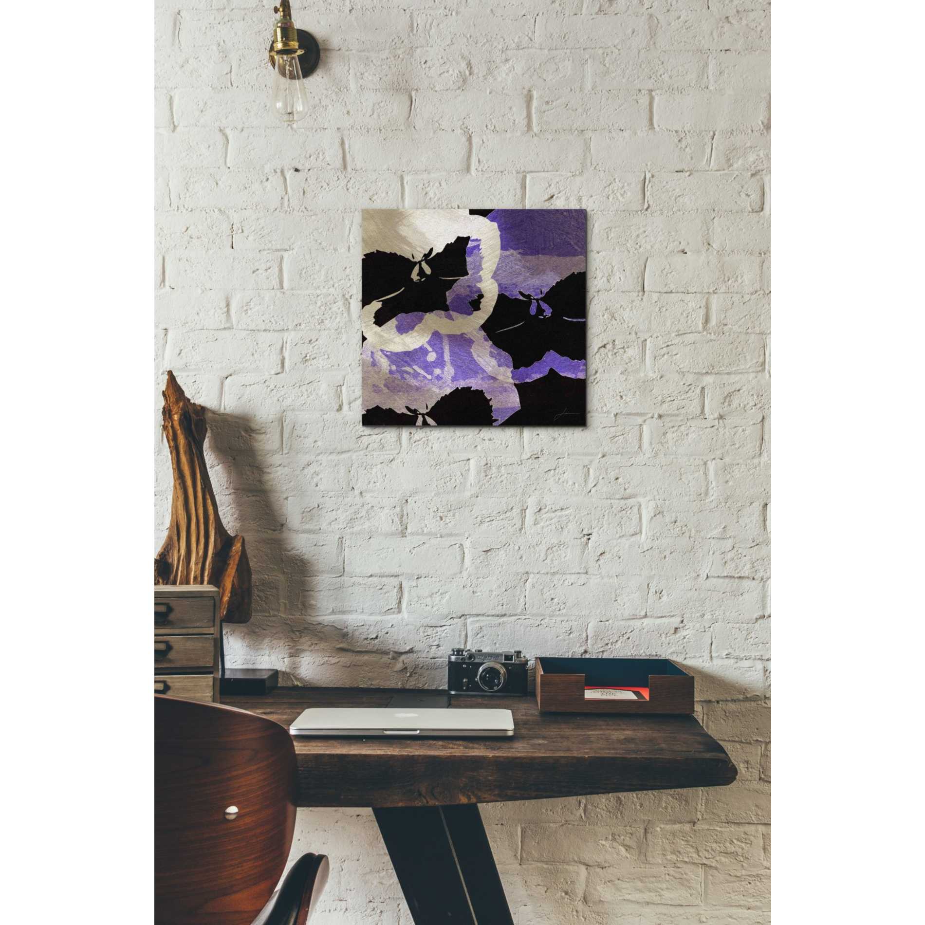 'Bloomer Tiles VII' by James Burghardt Giclee Canvas Wall Art