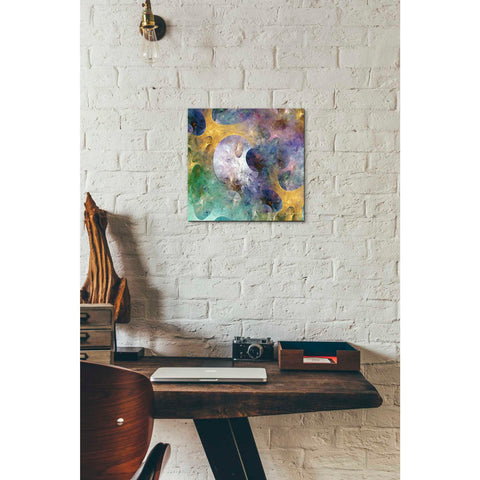 Image of 'Lunar Tiles I' by James Burghardt, Canvas Wall Art,12 x 12