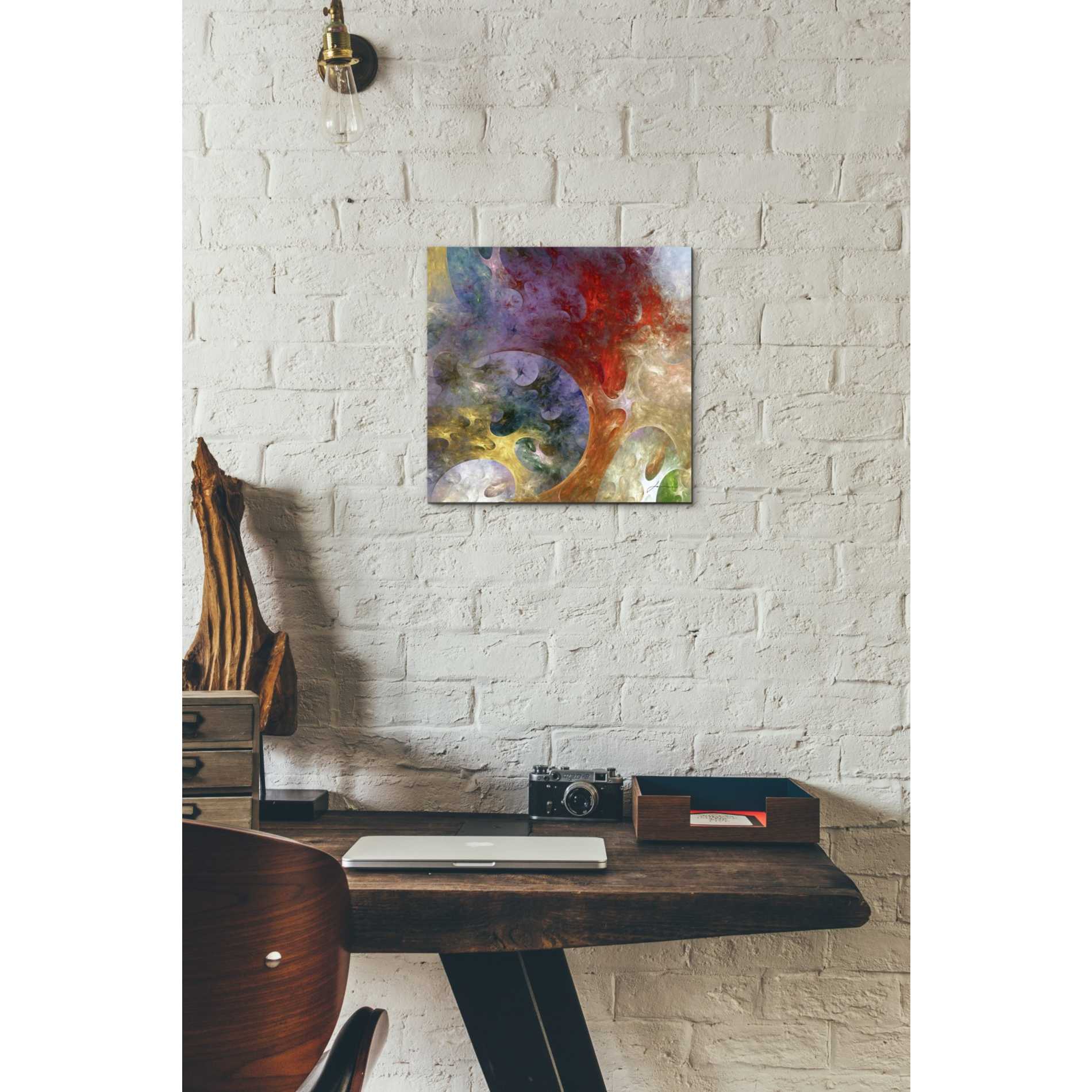 'Lunar Tiles II' by James Burghardt Giclee Canvas Wall Art