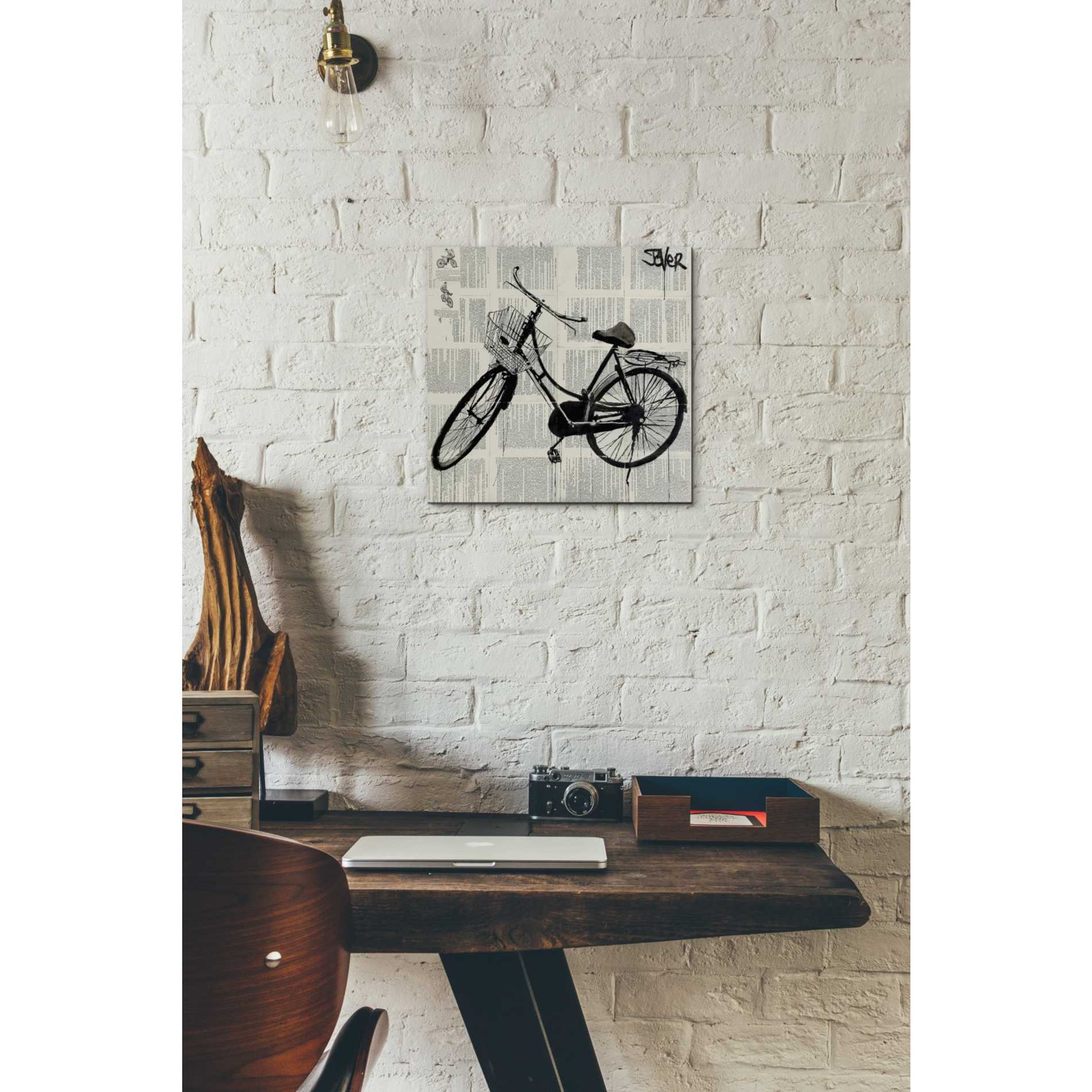 'Ride New' by Loui Jover, Canvas Wall Art,12 x 12