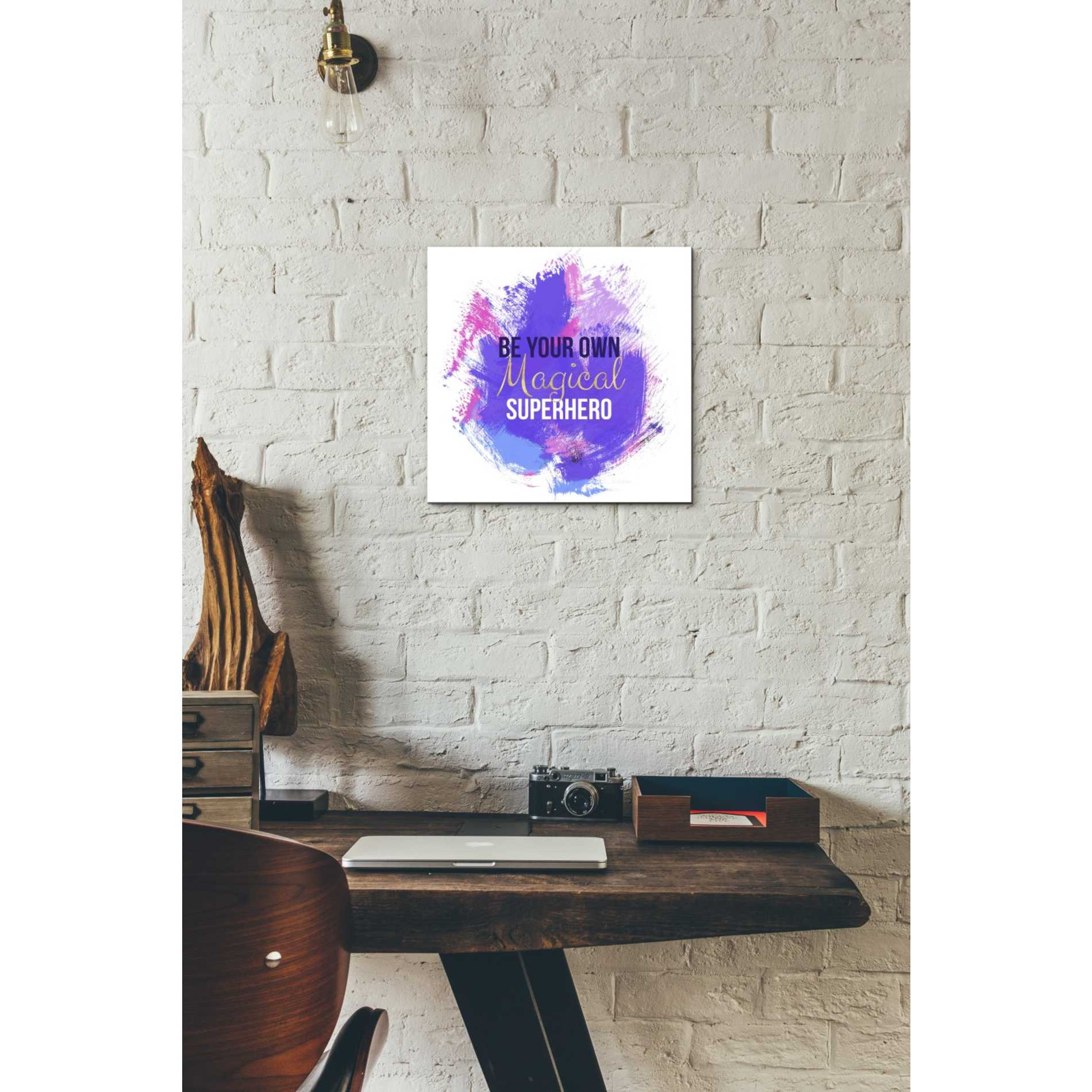 'Magical Super Hero I' by Linda Woods, Canvas Wall Art,12 x 12