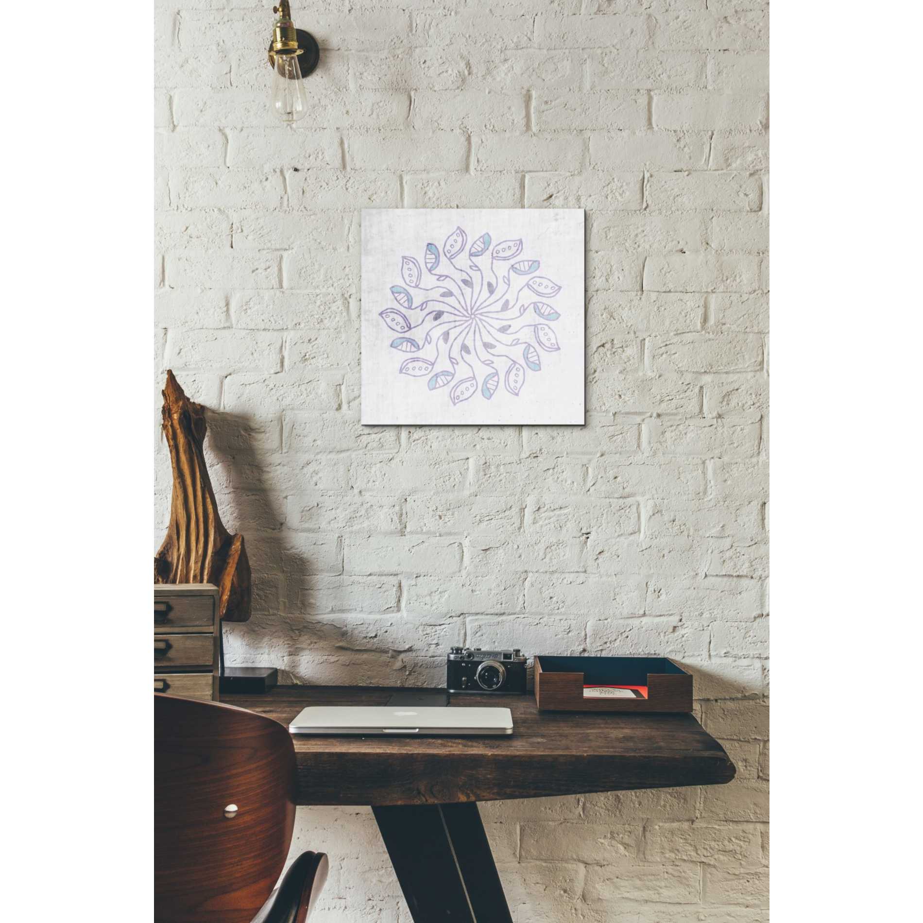 'Mandala III' by Linda Woods, Canvas Wall Art,12 x 12