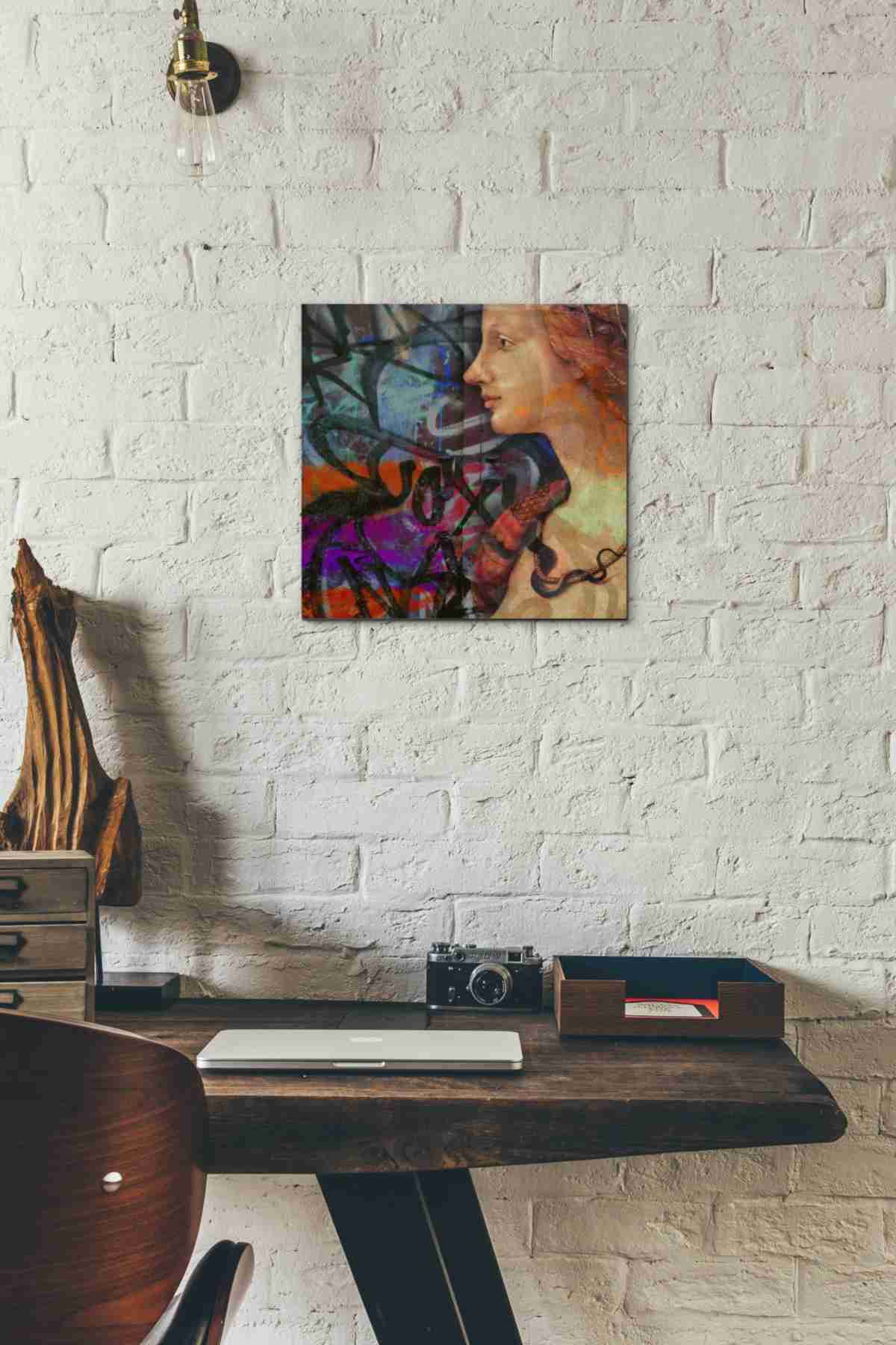 'Classic Graffiti 2' by Karen Smith, Canvas Wall Art,12x12