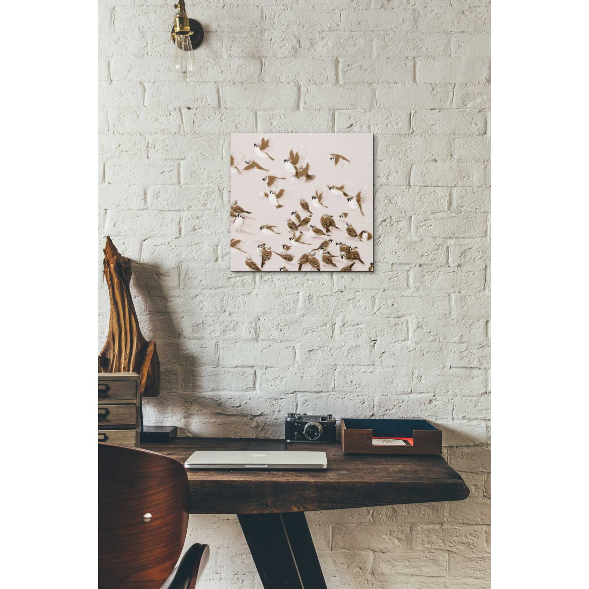 'Sparrow' by Zigen Tanabe, Giclee Canvas Wall Art