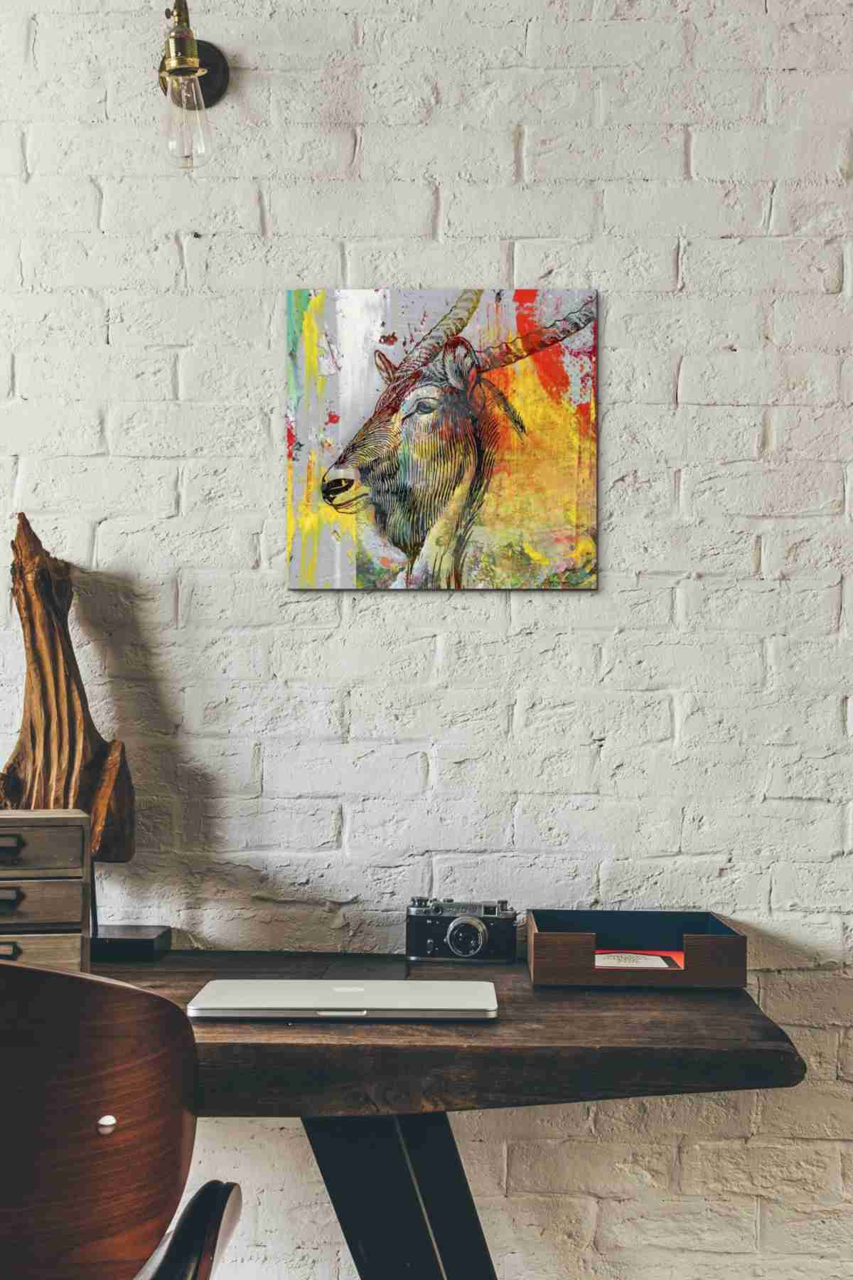 'Arty Beast 1' by Karen Smith, Canvas Wall Art,12x12