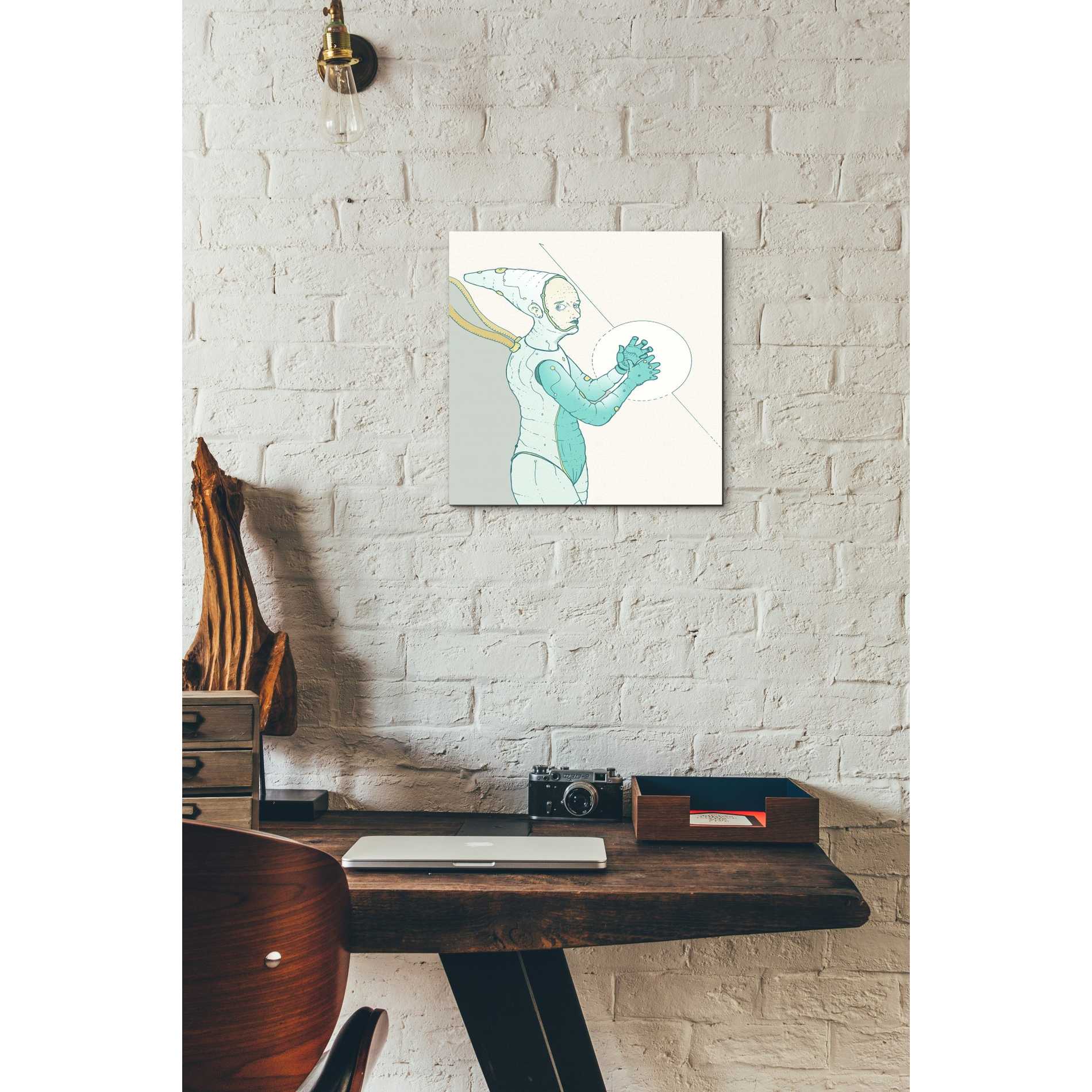 'Alpha Omega Ice' by Craig Snodgrass, Canvas Wall Art,12 x 12