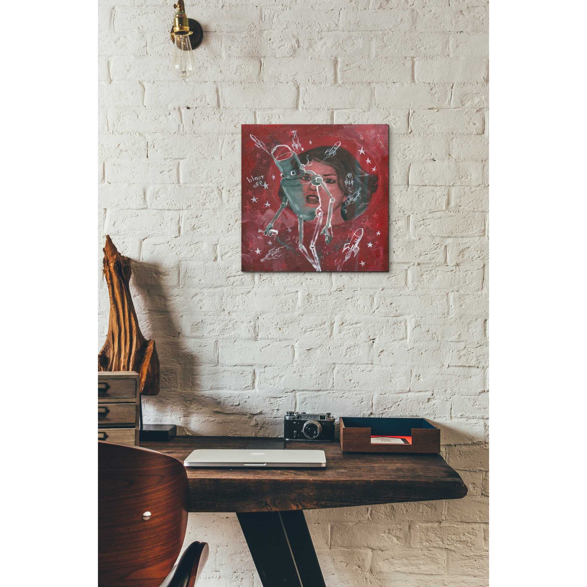 'Blast Off' by Craig Snodgrass, Canvas Wall Art,12 x 12