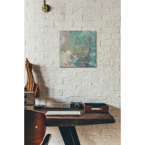 Image of 'Samadhi' by Elena Ray Canvas Wall Art,12 x 12