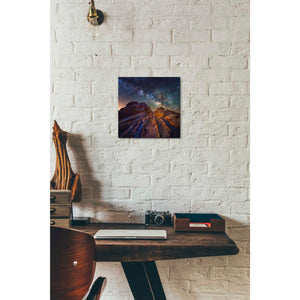 'The Martian Landscape' by Darren White, Canvas Wall Art,12 x 12
