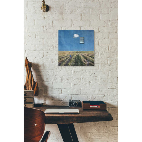 Image of 'Big Blue' by Dariusz Klimczak, Canvas Wall Art,12 x 12