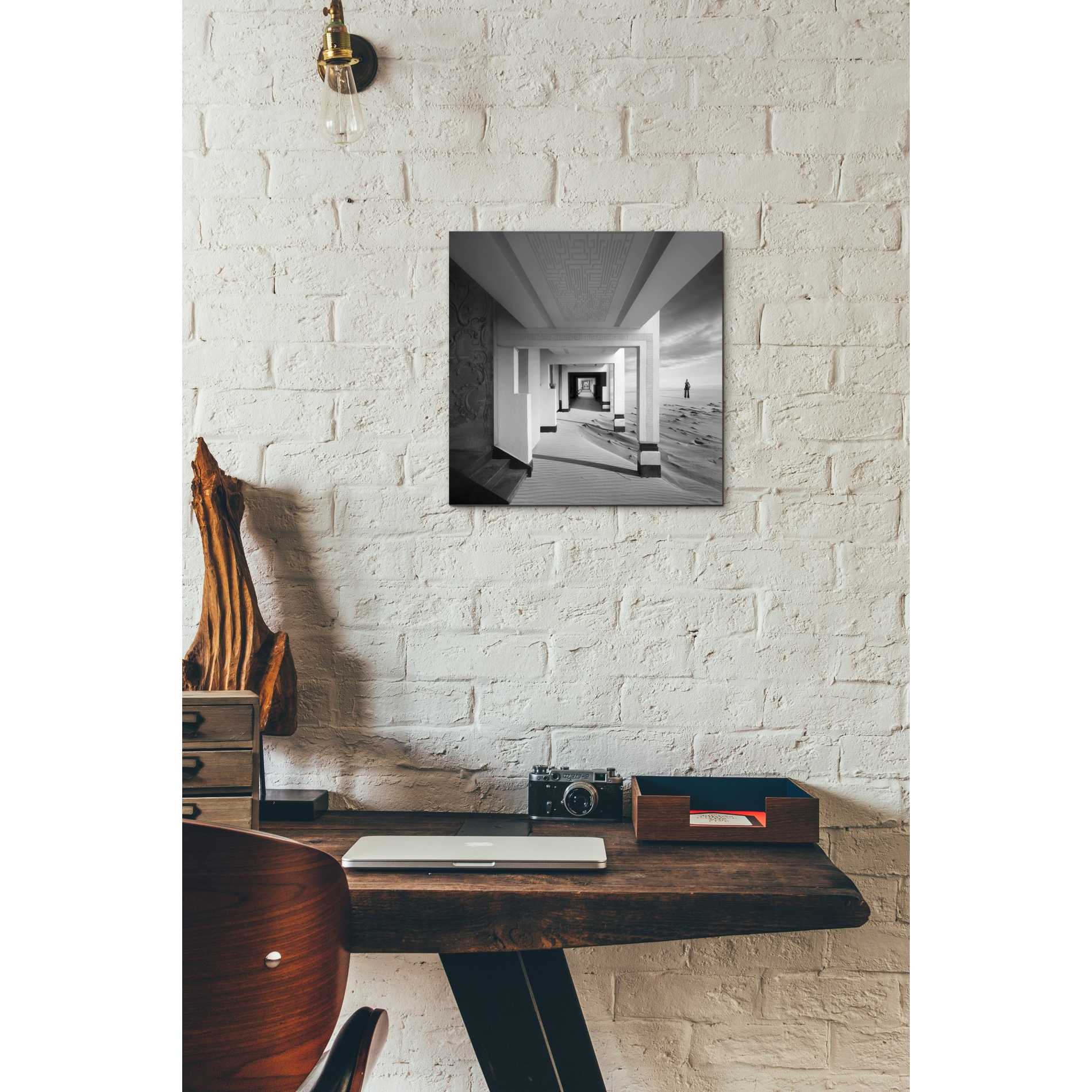 'Tunnel' by Dariusz Klimczak, Canvas Wall Art,12 x 12