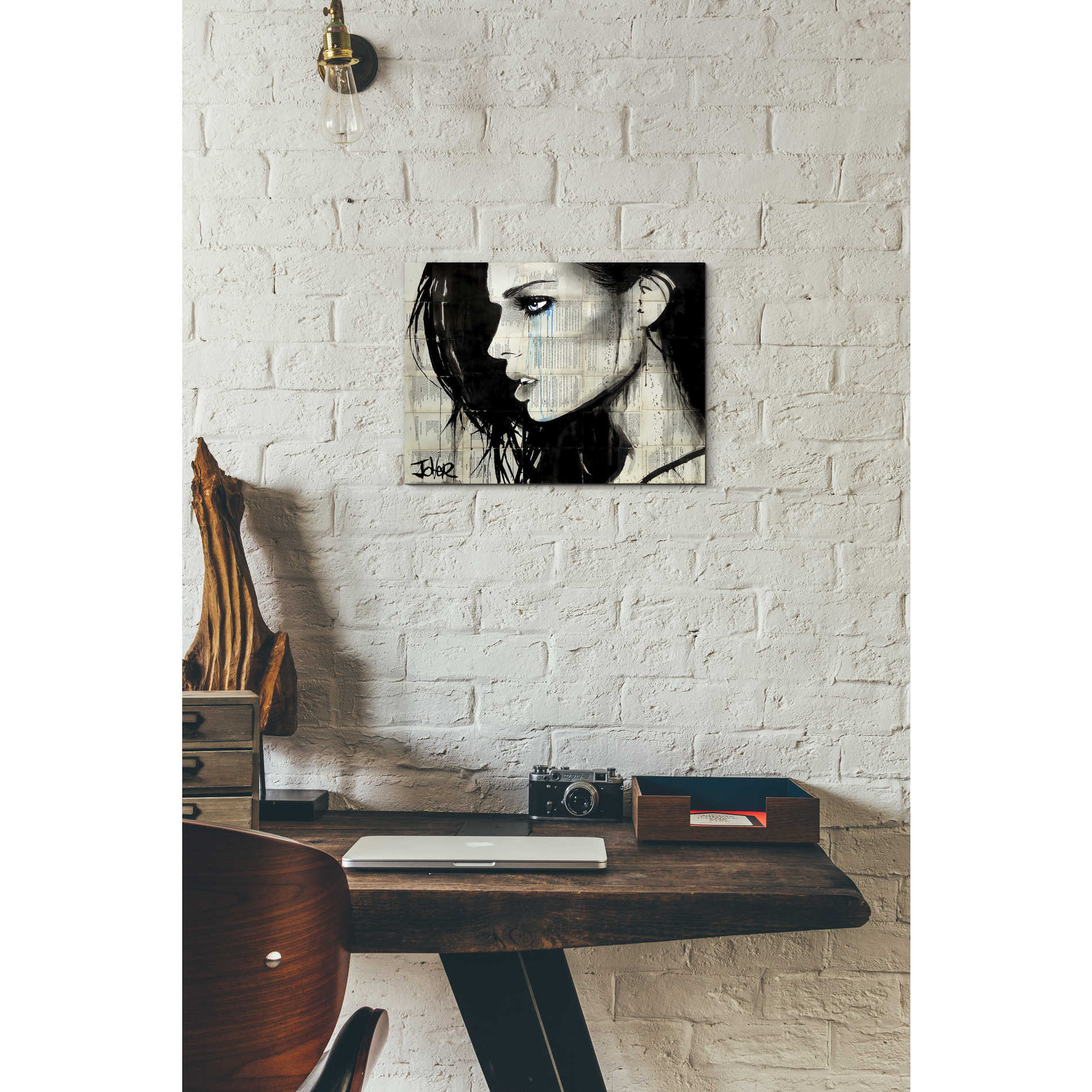 'Bright Ecstasy' by Loui Jover, Canvas Wall Art,16 x 12