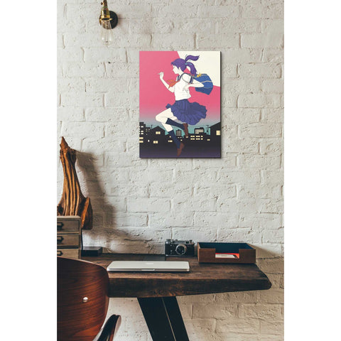 Image of 'Machikado Twilight' by Sai Tamiya, Canvas Wall Art,12 x 16