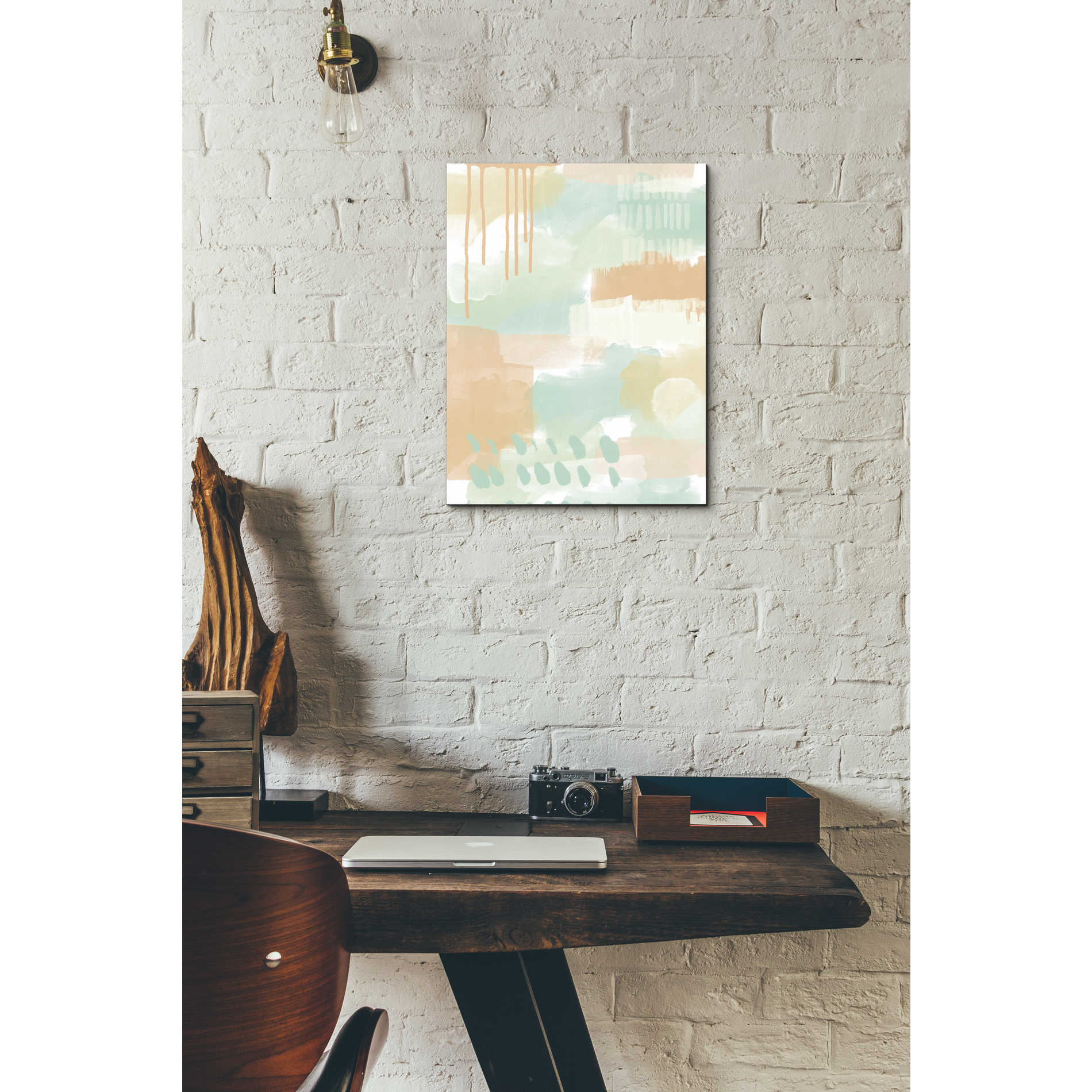 'Abstract I' by Linda Woods, Canvas Wall Art,12 x 16